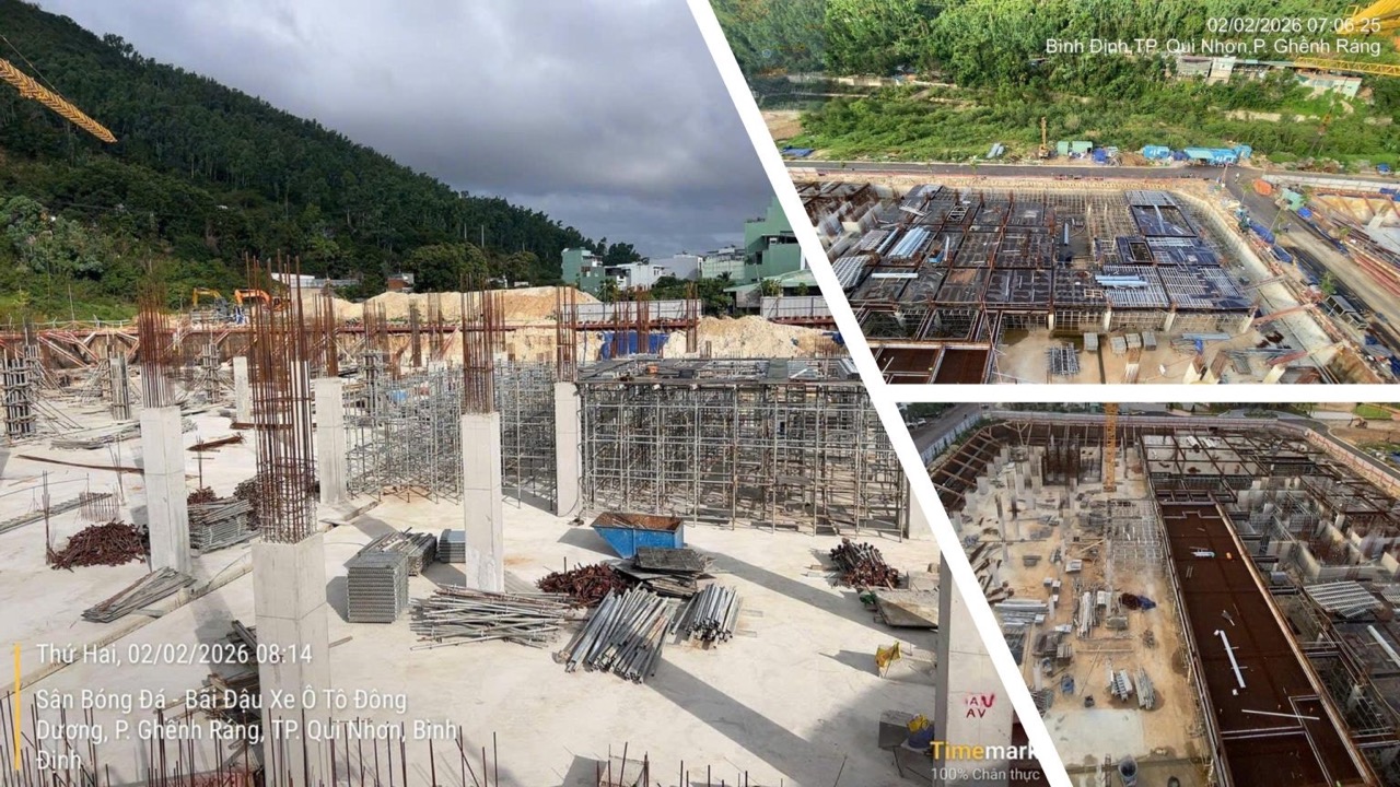 Tiến độ dự án Luvista Quy Nhơn